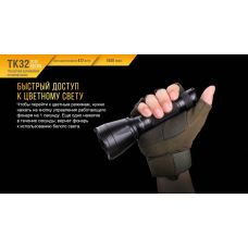 Фонарь ручной Fenix TK32 2016