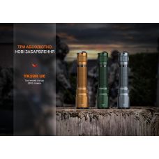 Фонарь тактический Fenix TK20R UE, серый