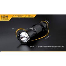 Фонарь ручной Fenix TK20R+CL05 розовый