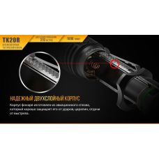 Фонарь ручной Fenix TK20R+CL05 розовый