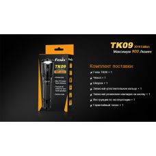 Фонарь ручной Fenix TK09 2016