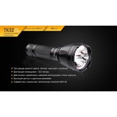Фонарь ручной Fenix TK32 2016