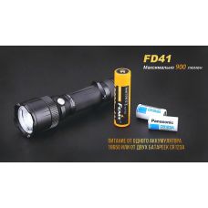 Фонарь ручной Fenix FD41 с аккумулятором