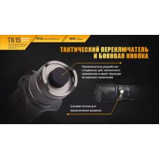Фонарь ручной Fenix TK15UE2016 черный