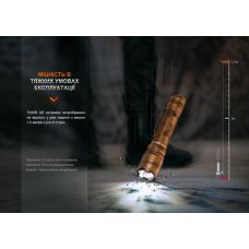 Фонарь тактический Fenix TK20R UE, серый