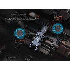 Фонарь для пистолета Fenix GL19R V2.0