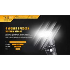 Фонарь ручной Fenix TK15UE2016 черный