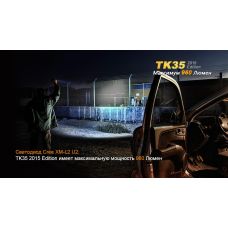 Фонарь ручной Fenix TK35 2015 L2U2