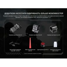Фонарь тактический аккумуляторный Fenix PD35R