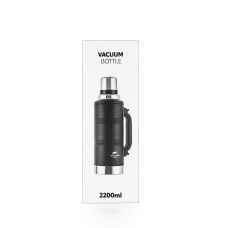 Термос с ручкой Naturehike Q-9H NH19SJ011, 304 сталь, 2.2 л, черный