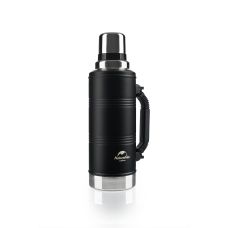 Термос с ручкой Naturehike Q-9H NH19SJ011, 304 сталь, 2.2 л, черный