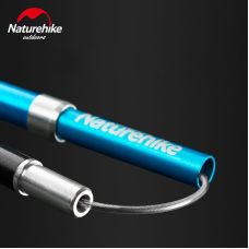 Трекінгові палиці Naturehike NH17D009-Z, алюміній,  блакитні 2 шт