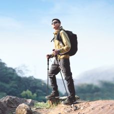 Трекинговая палка Naturehike CNK2450DS013, 115-135 см, черная