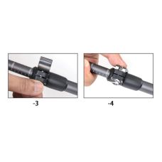 Трекинговая палка Naturehike NH17D017-D, 56-120 см, серая