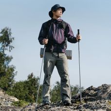 Трекінгова палиця Naturehike CNK2450DS016, 120 см, сіра