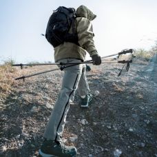 Трекинговая палка 3-секционная Naturehike ST06 NH17D006-D, 60-120 см, белая