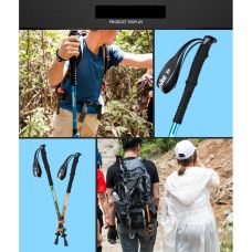 Трекинговая палка 3-сек. Naturehike Women 6061 AL NH17D001-Z, 57-120 см, алюминий, золотистая