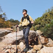 Трекинговая палка Naturehike CNK2450DS013, 103-120 см, зеленая