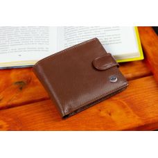 Мужское портмоне из натуральной кожи ST Leather В104 Коричневый