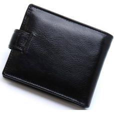 Стильное кожаное мужское портмоне ST Leather В103 Черный
