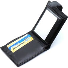 Стильное кожаное мужское портмоне ST Leather В103 Черный