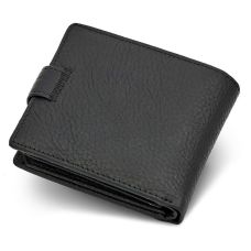 Чоловічий портмоне з натуральної шкіри ST Leather ST153 чорний