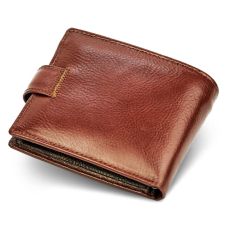 Мужское портмоне из натуральной кожи ST Leather В104 Коричневый