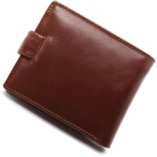 Стильное кожаное мужское портмоне ST Leather В103 Коричневый