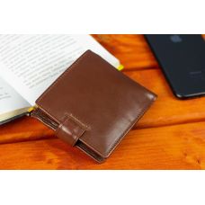 Стильное кожаное мужское портмоне ST Leather В103 Коричневый