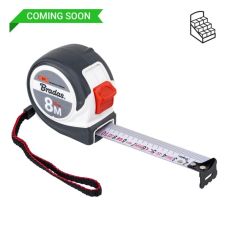 Рулетка на катушке, конец нержавеющая сталь, soft, 8м/25мм, DIY-MTWLS15-0825/KD