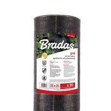 Агротканина проти бур'яну, GRID 25, BLACK, 130 гр/м², 2,1 x 50м, ATGDBK13021050