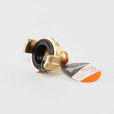 Байонетное соединение с выходом на ниппель под коннектор, GK BRASS, BR-GK120