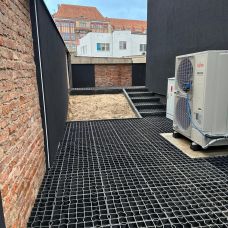 Садова / паркувальна решітка HEAVY GRID, 50x50 см, KRHG50BC
