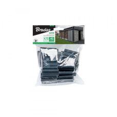 Клипсы для ограждающих лент SOLID, темно-серые, 4,75 см, 40 шт., TOBKS4740DGY