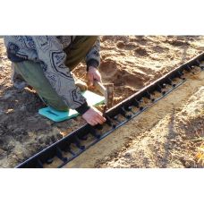 Бордюр садовый 45х1000мм, ECO RIM-BORD TYP 2, OBRB45TYP2