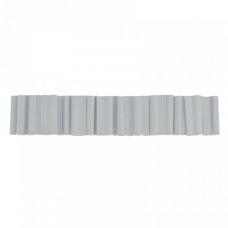 Клипсы для ограждающих лент SOLID, светло-серые, 4,75 см, 40 шт., TOBKS4740LGY