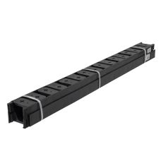 Бордюр садовий 45х1000мм, QUICK-BORD, чорний, OBQB45/E