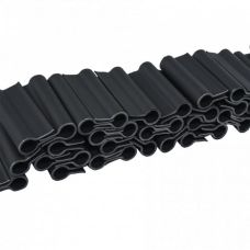 Клипсы для ограждающих лент SOLID, темно-серые, 4,75 см, 40 шт., TOBKS4740DGY