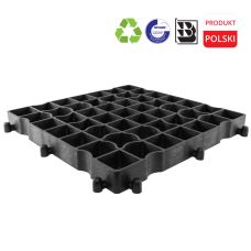 Садовая/парковочная решетка HEAVY GRID, 50x50 см, KRHG50BC