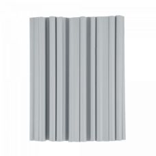 Клипсы для ограждающих лент SOLID, светло-серые, 19 см, 20 шт., TOBKS1920LGY
