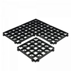 Газонная решетка, OPTIMAL GRID, 30х333x333мм черная, KROG30BC
