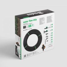 Комплект с капельной трубкой 50 м, WATER FLOW DRIP, DSWWF50-SET2
