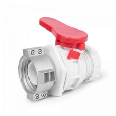 Шаровой кран, РО S60x6 (металлический фланец) с выходом РО S60x6, IBC, IBCS60F-BAVS60M-MC