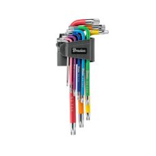 Набор ключей TORX TX 10-50 9 шт. мультиколор/длинные, DIY-HKT42-LO/B