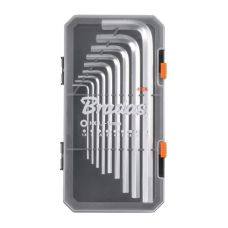 Набір шестигранних ключів HEX 1,5 - 10 мм, 9 шт., довгі, DIY-HKH31-LO/BOX