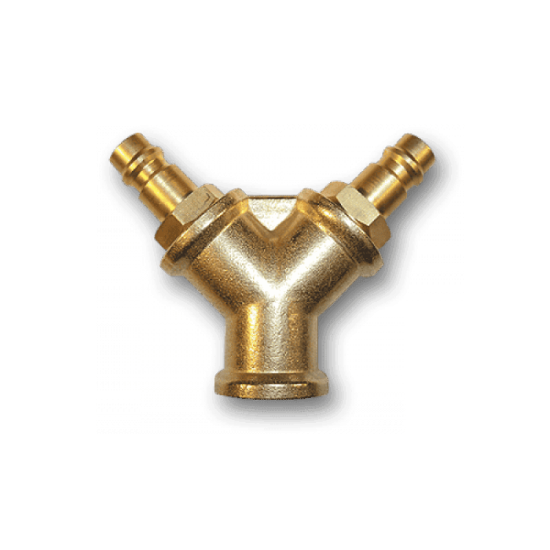 Двойник со штуцерами 