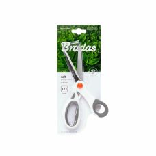 Ножницы универсальные SOFT, 177 мм, WHITE LINE, DIY-SCWL202/177-B