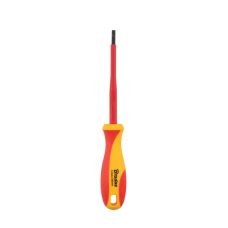 Викрутка плоска, SL 4/100 мм 1 кВ, HOME & GARAGE, DIY-SL1140100-V