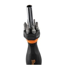 Отвертки крестообразные/плоские/биты, 60 мм, НАБОР, HOME & GARAGE, DIY-BIT10SET1