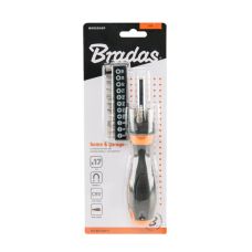 Отвертки крестообразные/плоские/биты, 60 мм, НАБОР, HOME & GARAGE, DIY-BIT10SET1